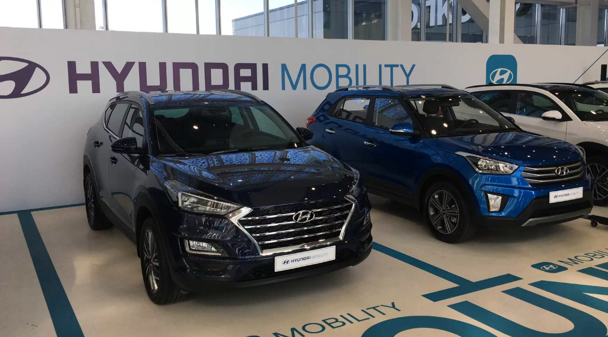 Онлайн-сервис аренды автомобилей «Hyundai Mobility»
